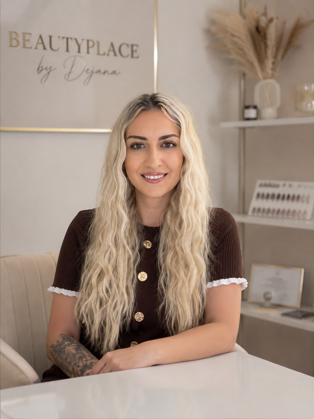 Dejana im Beautyplace-Studio